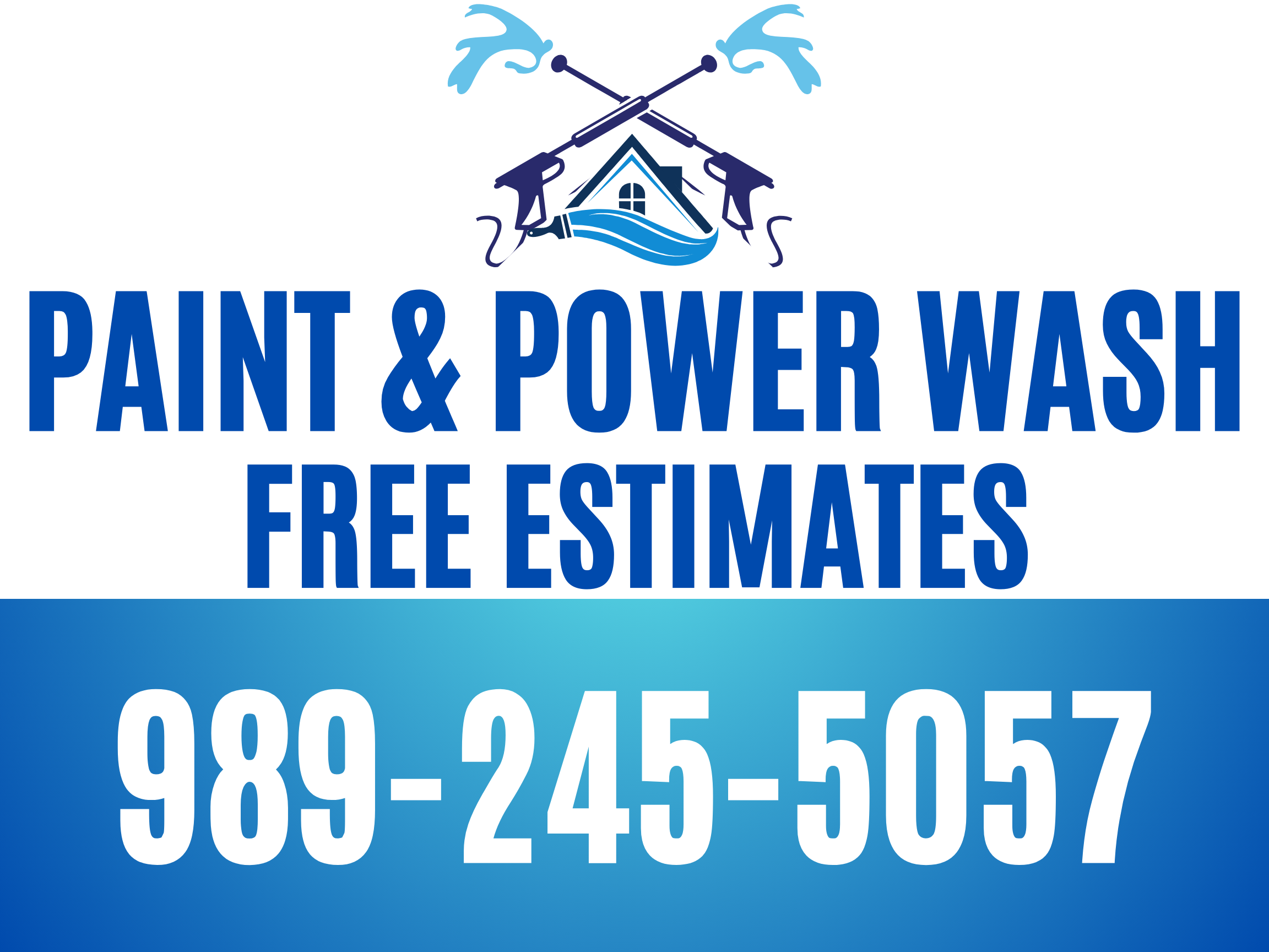 Paint & Power Wash